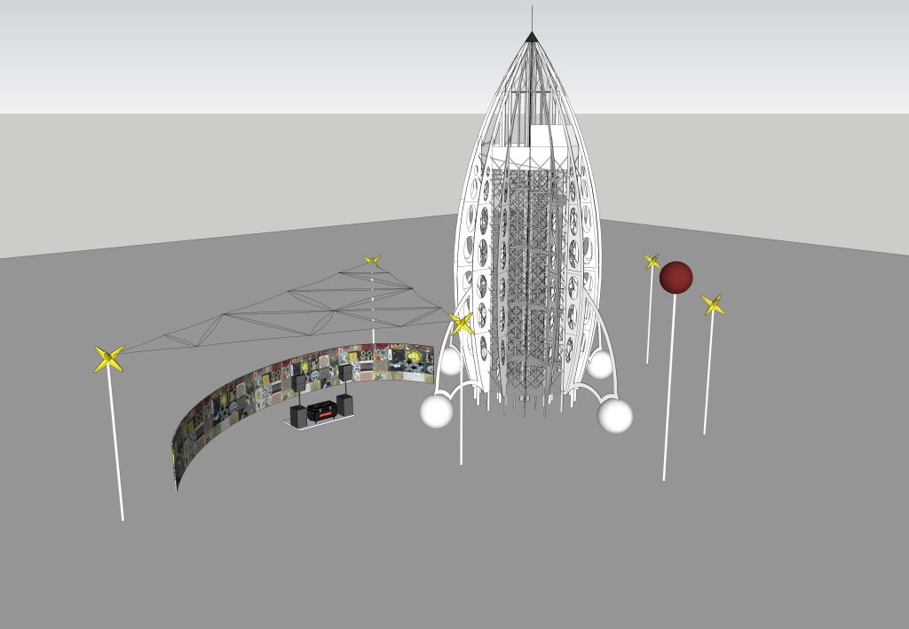 AfrikaBurn Rocketship 2