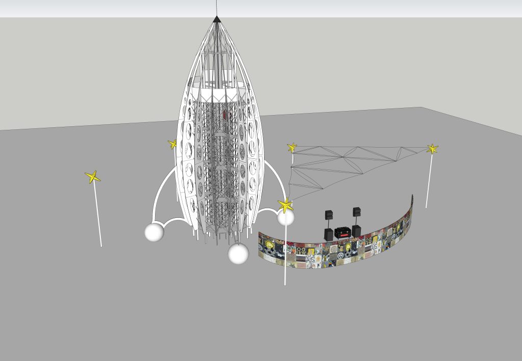 AfrikaBurn Rocketship 3